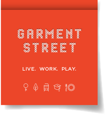 Garment Street - in the west end of the Innovation District